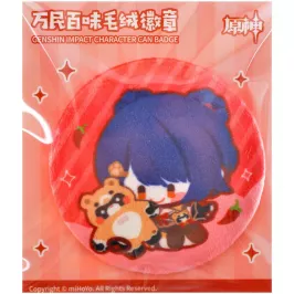 Значок Chibi Character Cloth Badge Exquisite Delicacy Xiangling картинка 374147 - МосИгра